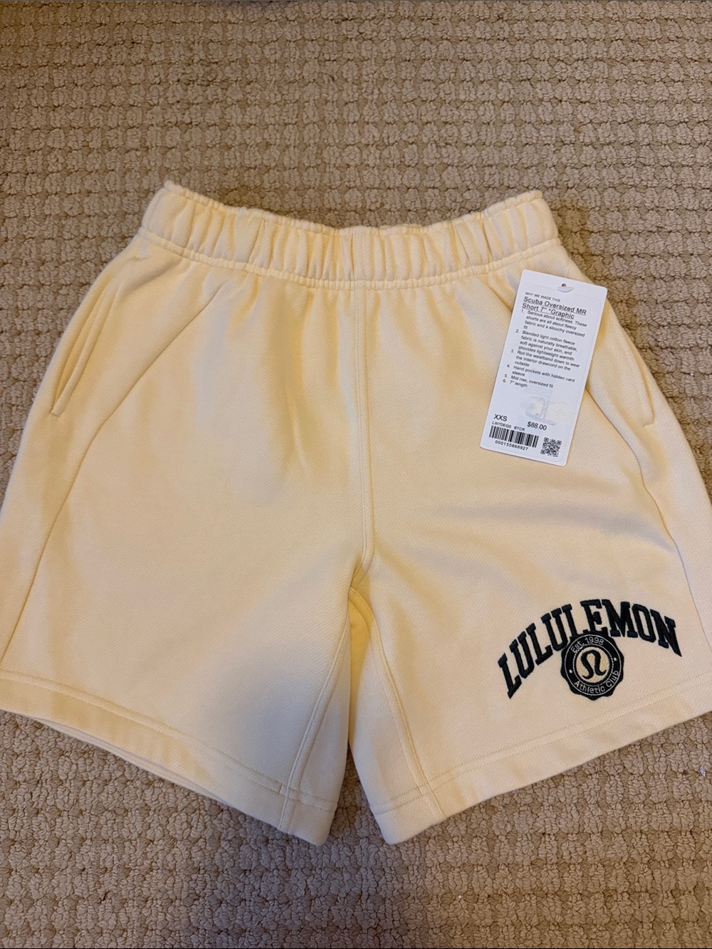 lululemon Scuba Oversized MR Short 7